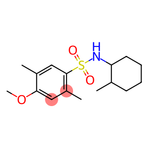 Benzenesulfonamide, 4-methoxy-2,5-dimethyl-N-(2-methylcyclohexyl)-