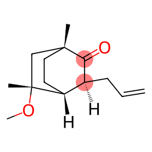 Bicyclo[2.2.2]octanone, 5-methoxy-1,5-dimethyl-3-(2-propenyl)-, (1R,3S,4R,5R)- (9CI)