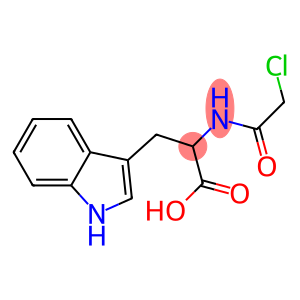 2-(2-氯乙酰胺)-3-(1H-吲哚-3-基)丙酸