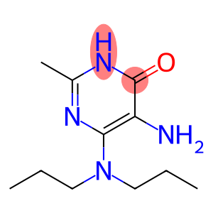 4(3H)-Pyrimidinone, 5-amino-6-(dipropylamino)-2-methyl-