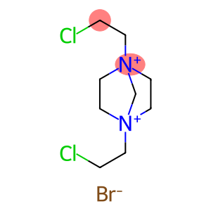 1,4-Diazoniabicyclo[2.2.1]heptane, 1,4-bis(2-chloroethyl)-, bromide (1:2)