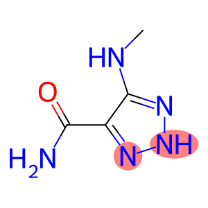 1H-1,2,3-Triazole-4-carboxamide,5-(methylamino)-(9CI)