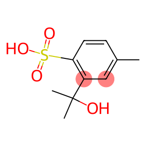 Benzenesulfonic acid, 2-(1-hydroxy-1-methylethyl)-4-methyl- (9CI)