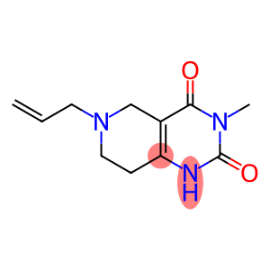 Pyrido[4,3-d]pyrimidine-2,4(1H,3H)-dione, 5,6,7,8-tetrahydro-3-methyl-6-(2-propen-1-yl)-