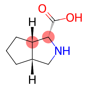 Cyclopenta[c]pyrrole-1-carboxylic acid, octahydro-, (1R,3aR,6aS)- (9CI)
