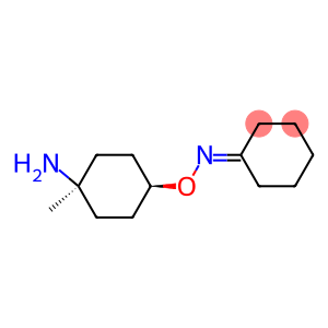 Cyclohexanone, O-(trans-4-amino-4-methylcyclohexyl)oxime (9CI)