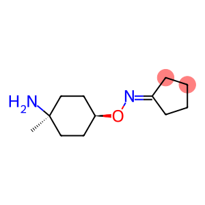 Cyclopentanone, O-(trans-4-amino-4-methylcyclohexyl)oxime (9CI)