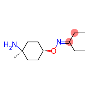 3-Pentanone,O-(trans-4-amino-4-methylcyclohexyl)oxime(9CI)