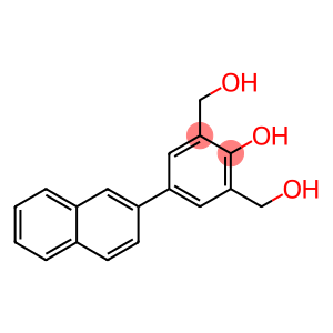 (2-hydroxy-5-(naphthalen-2-yl)-1,3-phenylene)dimethanol