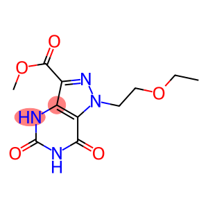 methyl 1-(2-ethoxyethyl)-4,5,6,7-tetrahydro-5,7-dioxo-1H-pyrazolo[4,3-d]pyrimidine-3-carboxylate