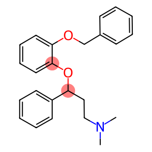 3-[2-(benzyloxy)phenoxy]-N,N-dimethyl-3-phenyl-1-propanamine