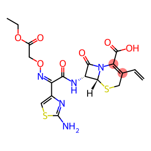 (6R,7R)-7-[[(2Z)-2-(2-AMINO-1,3-THIAZOL-4-YL)-2-(2-ETHOXY-2-OXOETHOXY)IMINOACETYL]AMINO]-3-ETHENYL-8-OXO-5-THIA-1-AZABICYCLO[4.2.0]OCT-2-ENE-2-CARBOXYLIC ACID