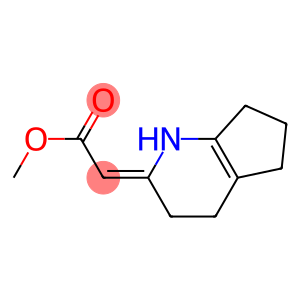 Acetic acid, (1,3,4,5,6,7-hexahydro-2H-cyclopenta[b]pyridin-2-ylidene)-, methyl ester, (2Z)- (9CI)