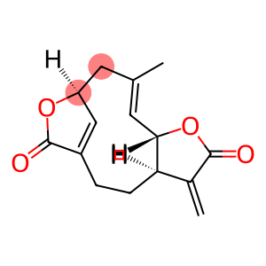 (3aR,9S,11E,12aS)-3a,4,5,9,10,12a-Hexahydro-11-methyl-3-methylene-7H-9,6-methenofuro[2,3-f]oxacycloundecin-2,7(3H)-dione