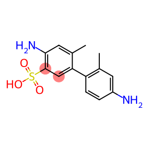 4,4'-diamino-2',6-dimethyl[1,1'-biphenyl]-3-sulphonic acid