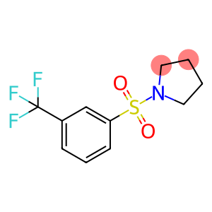 1-{[3-(trifluoromethyl)phenyl]sulfonyl}pyrrolidine