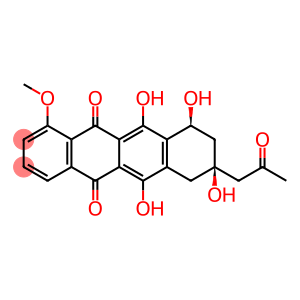 (8S)-7,8,9,10-Tetrahydro-6,8α,10α,11-tetrahydroxy-1-methoxy-8β-(2-oxopropyl)-5,12-naphthacenedione