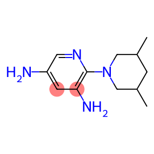 3,5-Pyridinediamine,2-(3,5-dimethyl-1-piperidinyl)-(9CI)