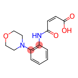 4-[2-(4-morpholinyl)anilino]-4-oxo-2-butenoic acid