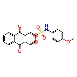 N-(4-methoxyphenyl)-9,10-dioxo-9,10-dihydro-2-anthracenesulfonamide