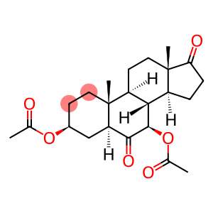 Androstane-6,17-dione, 3,7-bis(acetyloxy)-, (3beta,5alpha,7beta)- (9CI)