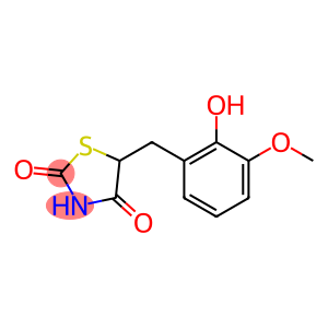 2,4-Thiazolidinedione, 5-[(2-hydroxy-3-methoxyphenyl)methyl]-