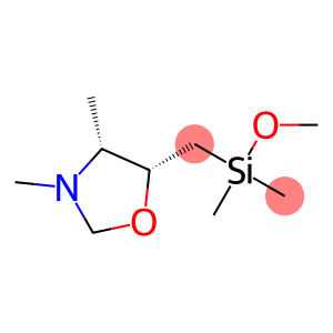 Oxazolidine, 3,4-dimethyl-5-[[(trimethylsilyl)oxy]methyl]-, (4R,5R)-rel- (9CI)