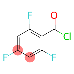 Benzoyl chloride, 2,4,6-trifluoro- (9CI)