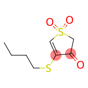 3(2H)-Thiophenone, 4-(butylthio)-, 1,1-dioxide