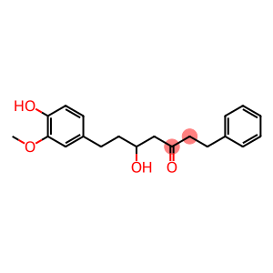 3-heptanone, 5-hydroxy-7-(4-hydroxy-3-methoxyphenyl)-1-phenyl-