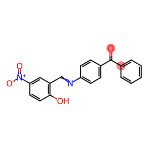 [4-({2-hydroxy-5-nitrobenzylidene}amino)phenyl](phenyl)methanone