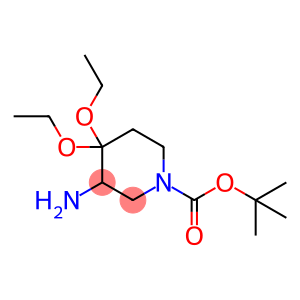 3-氨基-4,4-二乙氧基哌啶-1-羧酸叔丁酯