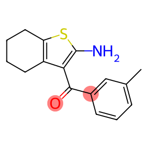 3-(3-甲基苯基)-4,5,6,7-四氢-1-苯并噻吩-2-胺