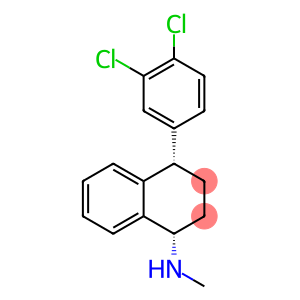 (1s-cis)-1,2,3,4-tetrahydro-4-(3,4-dichlorophenyl)-n-methyl-1-naphthalenamin