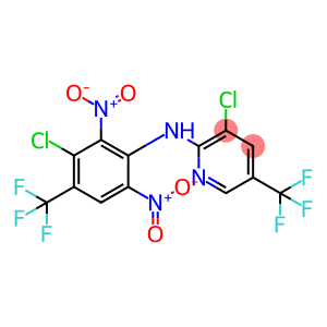 3-氯-N-(3-氯-5-三氟甲基-2-吡啶基)-a,a,a-三氟-2,6-二硝基-对-甲苯胺