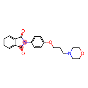 N-(4-(gamma-N'-morpholinopropoxy)phenyl)phthalimide