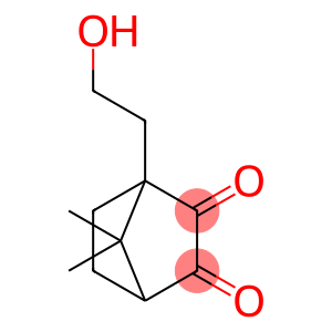 Bicyclo[2.2.1]heptane-2,3-dione, 1-(2-hydroxyethyl)-7,7-dimethyl- (9CI)