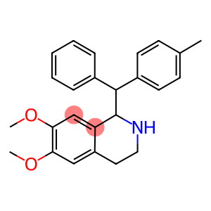 6,7-dimethoxy-1-[(4-methylphenyl)(phenyl)methyl]-1,2,3,4-tetrahydroisoquinoline