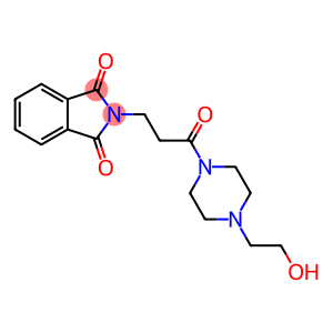 1H-Isoindole-1,3(2H)-dione, 2-[3-[4-(2-hydroxyethyl)-1-piperazinyl]-3-oxopropyl]-