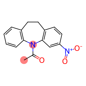 1-(3-硝基-10,11-二氢-5H-二苯并[b,f]氮杂卓-5-基)乙酮