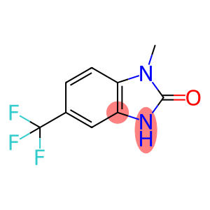 2H-Benzimidazol-2-one, 1,3-dihydro-1-methyl-5-(trifluoromethyl)-