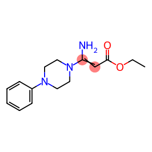 ETHYL 3-AMINO-3-(4-PHENYLPIPERAZINO)ACRYLATE