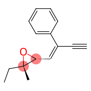 Oxirane, 2-ethyl-2-methyl-3-[(1E)-2-phenyl-1-buten-3-ynyl]-, (2R,3S)-rel- (9CI)