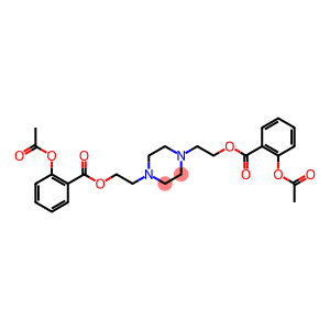 1,4-Bis(2-(acetylsalicyloyloxy)ethyl)piperazine