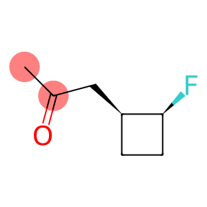 2-Propanone, 1-(2-fluorocyclobutyl)-, cis- (9CI)