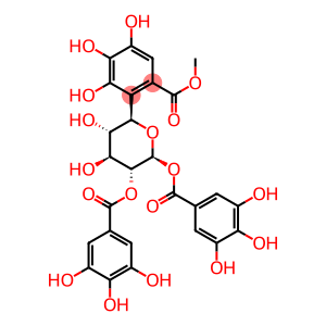 1,2,6-Tri-galloyl-beta-D-glucose