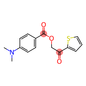 2-oxo-2-(2-thienyl)ethyl 4-(dimethylamino)benzoate