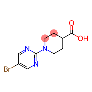 1-(5-BROMOPYRIMIDIN-2-YL)PIPERIDINE-4-CARBOXYLIC ACID