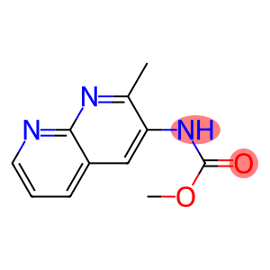 Carbamic acid, (2-methyl-1,8-naphthyridin-3-yl)-, methyl ester (9CI)