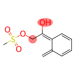 1,2-Ethanediol,1-(6-methylene-2,4-cyclohexadien-1-ylidene)-,2-methanesulfonate(9CI)